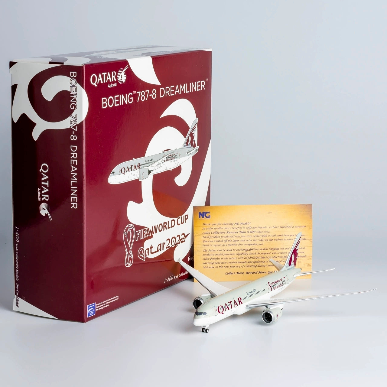 1/400 Qatar Boeing 787-8 A7-BCE NG59010 - cover